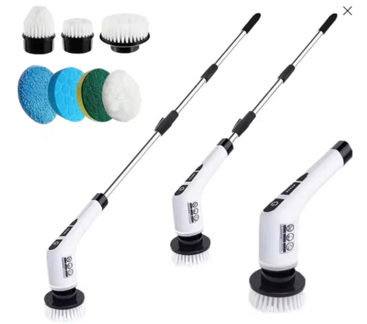 Brosse Électrique de Nettoyage 9 en 1 – Puissante, Rapide et Multifonction (25W)