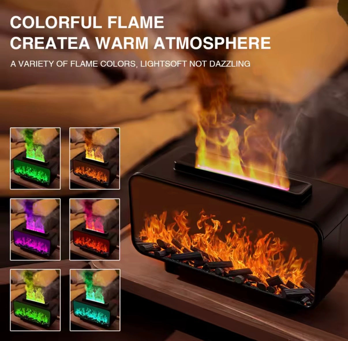 Diffuseur de senteur à effet flamme