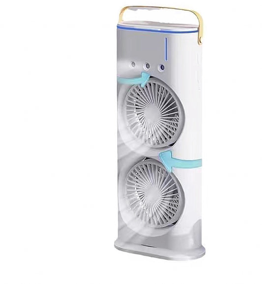 VENTILATEUR HUMIDIFICATEUR PORTABLE - VOTRE BULLE DE FRAÎCHEUR, PARTOUT!