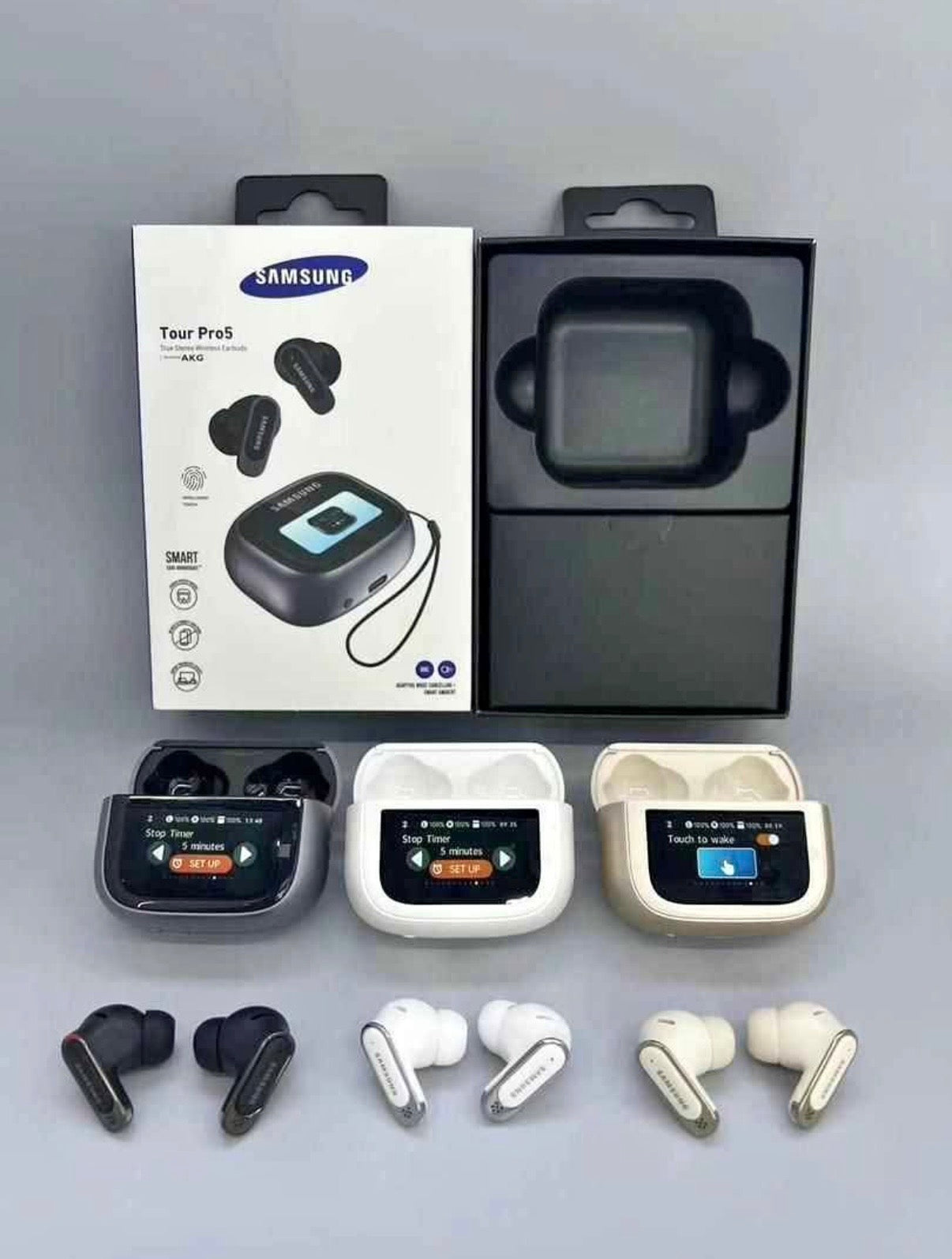 Écouteurs Samsung Tour Pro5 avec Écran Tactile Intelligent