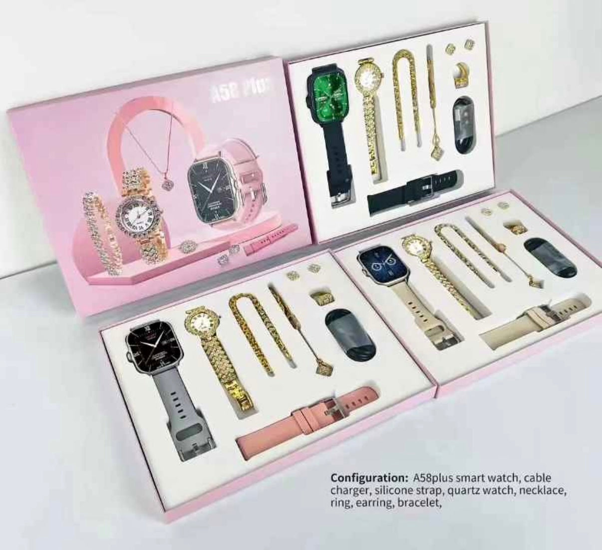 Montre A58 plus - Cadeau idéal pour votre madame