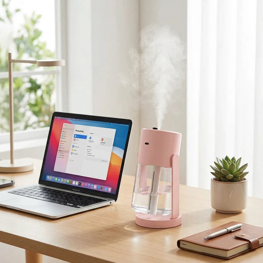 diffuseur de parfum LED effet flamme