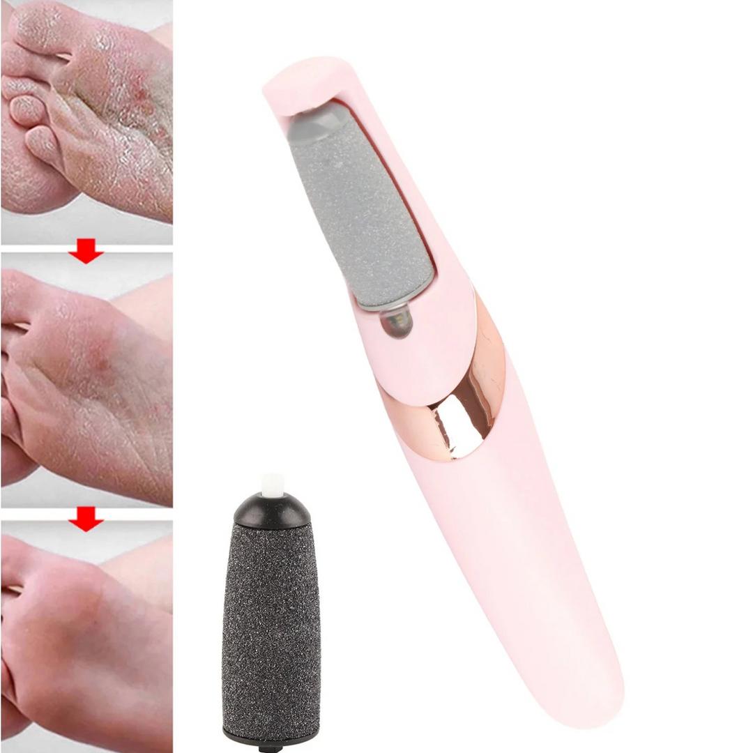 Outil de Pédicure des Pieds, avec Lumière pour des Pieds Doux et Lisses